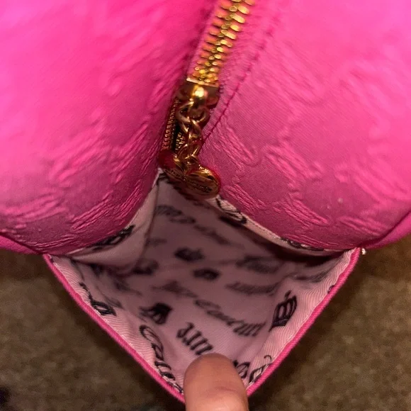 NWT Juicy Couture Large Full Size Pink Lemonade Backpack - Picture 5 of 10